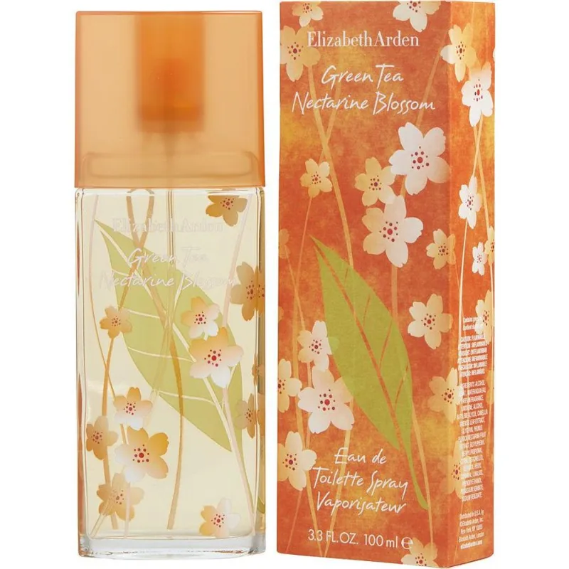 Perfume Feminino Green Tea Nectarine Blossom Elizabeth Arden Eau De Toilette Spray 100 Ml Perfume Feminino Green Tea Nectarine Blossom Elizabeth Arden