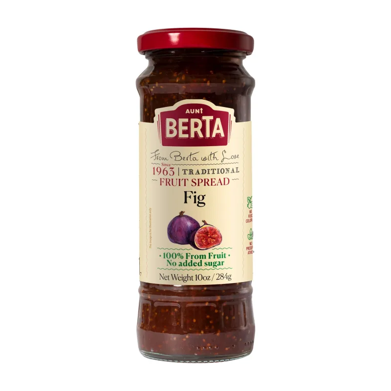 Geleia Israelense Fig Aunt Berta 284g - Aunt Berta