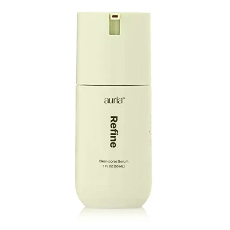 Sérum facial Auria Refine 30mL com extrato de casca de salgueiro e muito mais