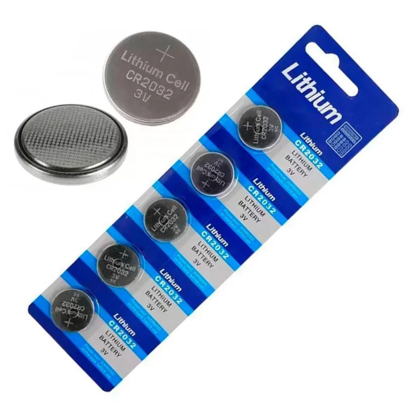 Bateria De Lithium Cr2032 3v Cartela Com 5 Unidades - OUTRAS MARCAS