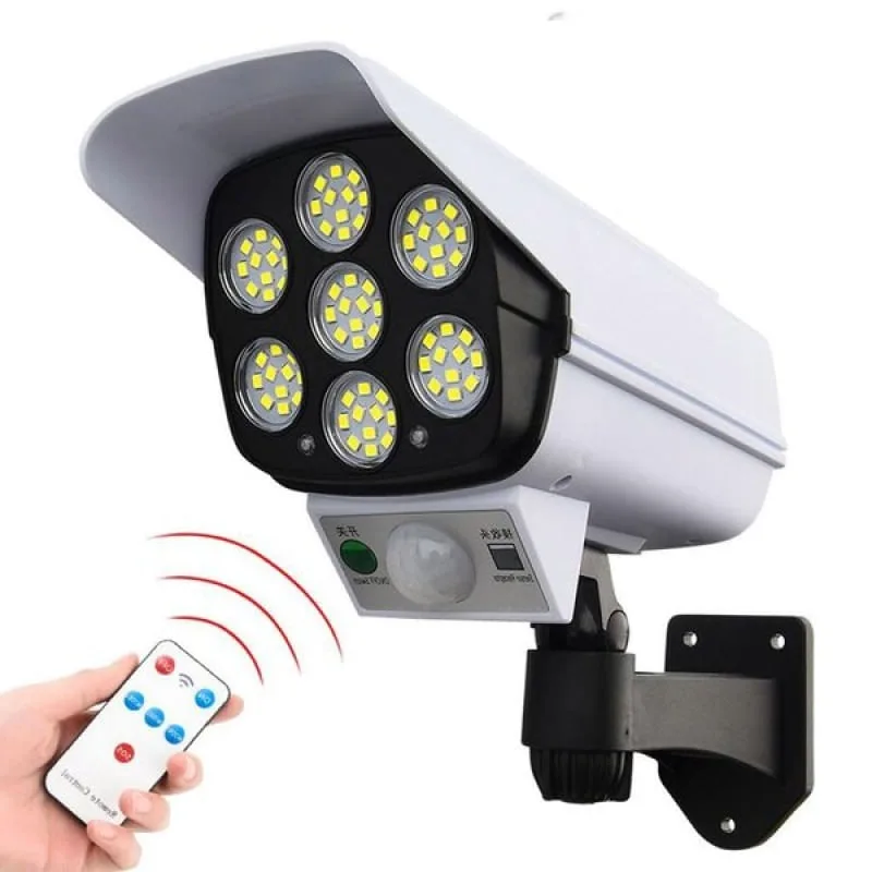 Lanterna Luminária Câmera de Segurança Super LED Com Sensor de Aproximação - Genérico