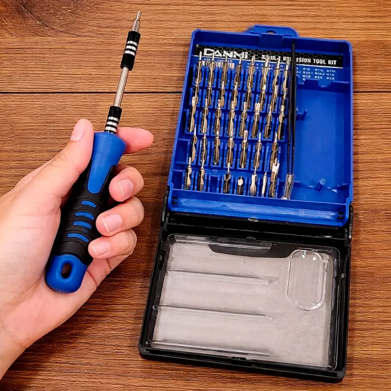 Kit Chave De Precisão Fenda Phillips Celular Notebook 33pçs