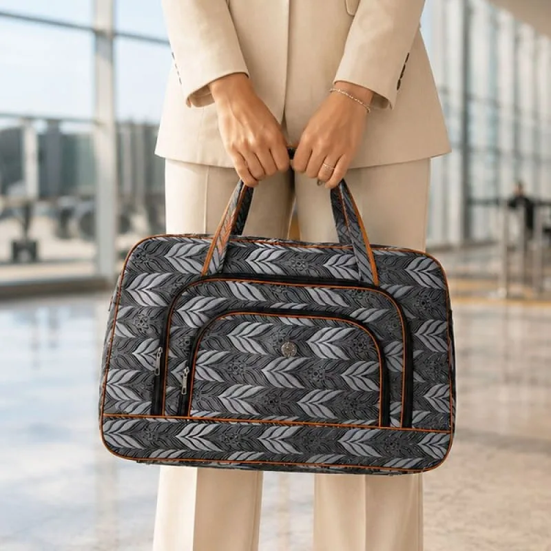 Bolsa Bagagem Mala Sacola Grande Viagem Poliéster Com Alça - Genérico