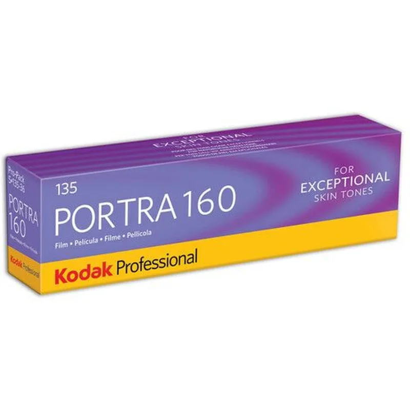 Filme Fotográfico Kodak Portra 160 Color - 35mm - 1 Unidade
