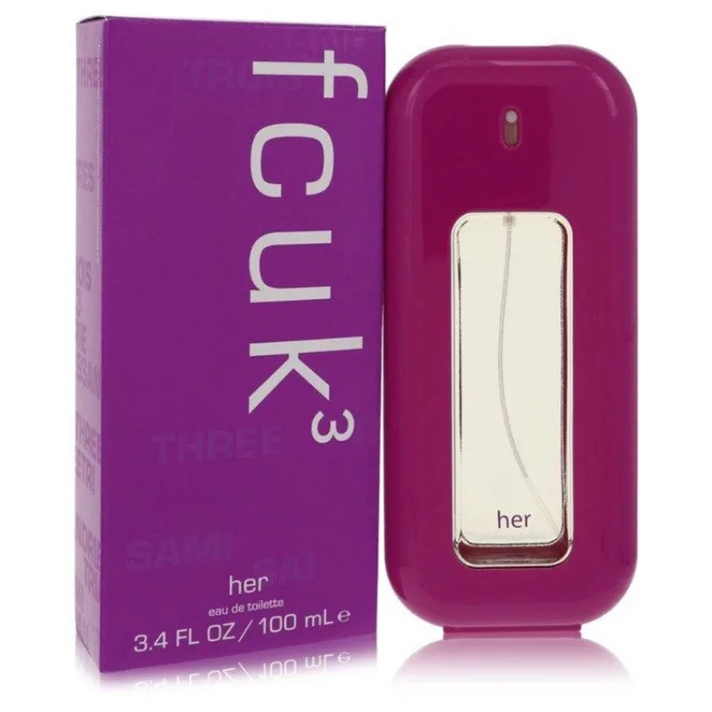 Perfume Feminino Fcuk 3 French Connection 100 ML Eau De Toilette