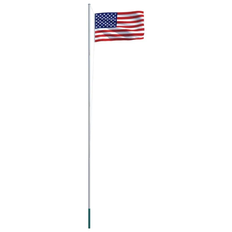 Bandera Vidaxl De Ee. Uu. De Poliéster 68d Con Ojales De Latón