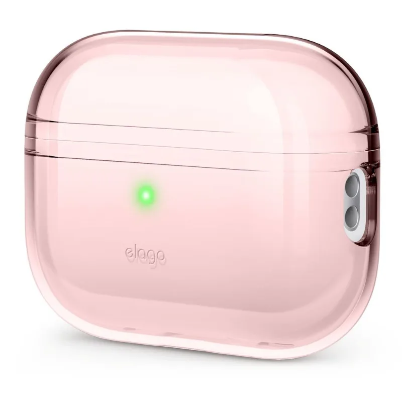Capa Elago Transparente Para Apple Airpods Pro De 2ª Geração Rosa