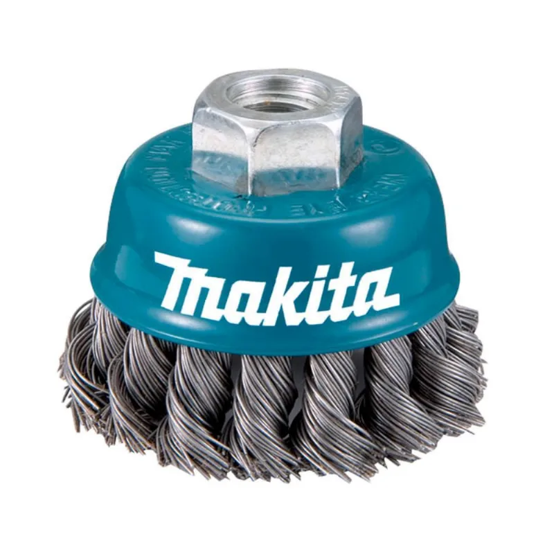 Escova de Aço Tipo Copo Trançado 75mm M14 Makita