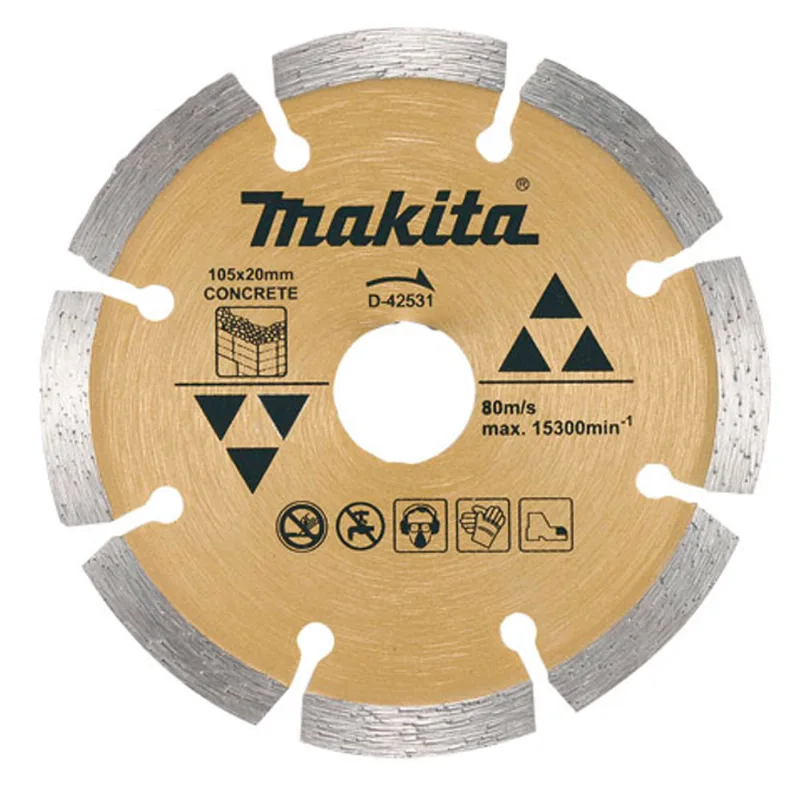 Disco Diamantado para Concreto Makita D-42531 D-42531