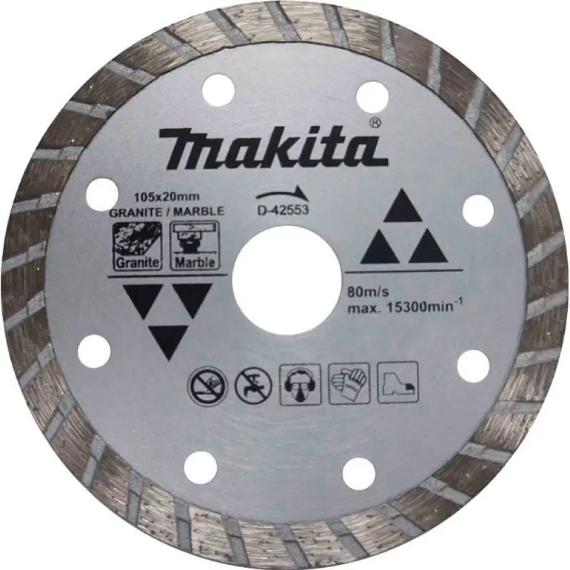 Disco Diamantado Turbo 4.3/8" 105x20mm D-42553 Makita