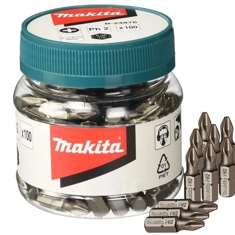 Pote Plástico Ph2 Makita Ponta Phillips B-24876