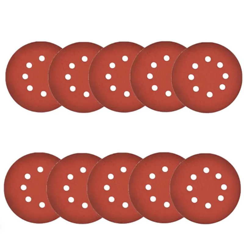 Disco De Lixa 125mm Grão 80 10 Peças Makita D-54156 D-54156