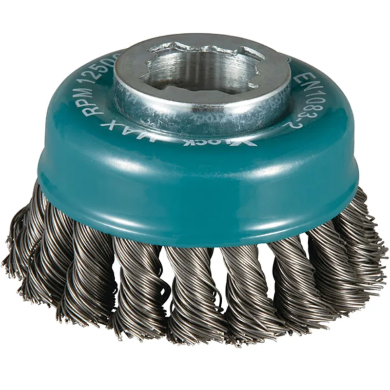 Escova De Aço Tipo Copo Com Fio Trançado 80x0,5mm - D-73380 - Makita Makita