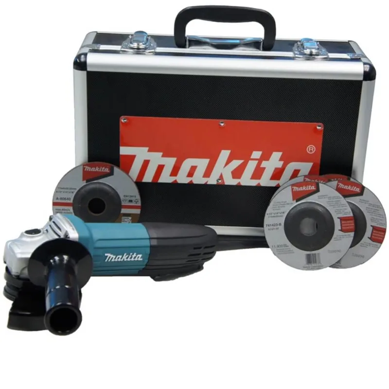 Esmerilhadeira Angular 115mm 220v Com Maleta De Aluminio - Ga4534kx-220v - Makita Makita