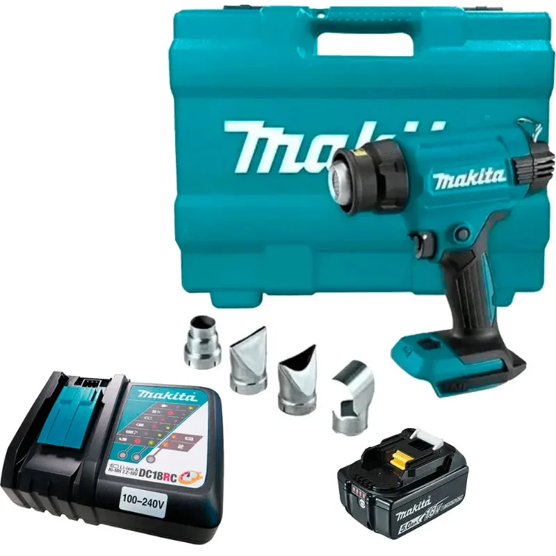 Soprador Térmico a Bateria 18V 150-550°C Makita DHG181RT DHG181RT
