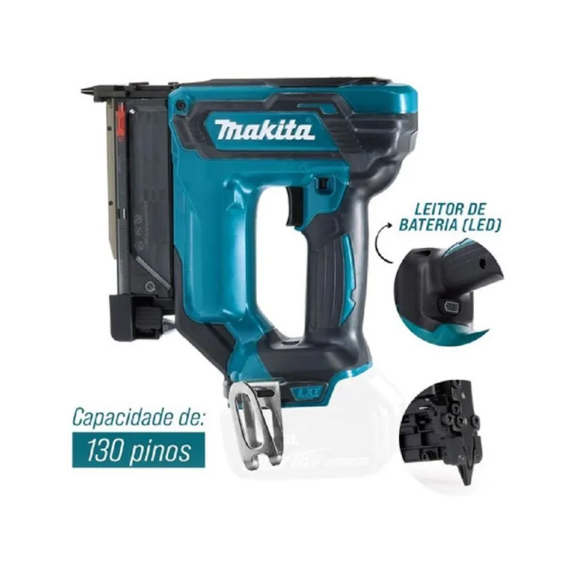Pinador 23ga 18v S/ Bateria Makita Dpt353z S/bateria Bivolt