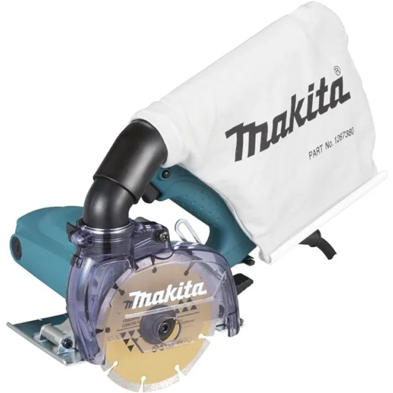 Serra Mármore 125mm 1450w 12000 Rpm Com Coletor De Pó - Makita-4100kb