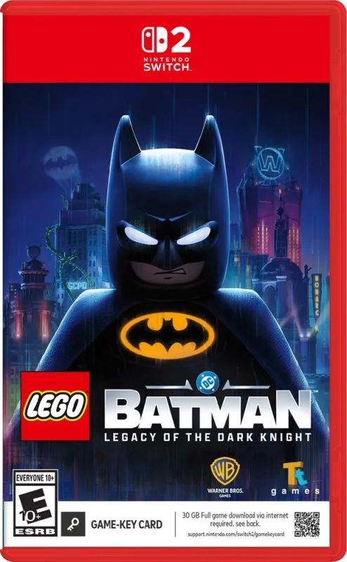 Lego Batman - O Legado Do Cavaleiro Das Trevas - Nintendo Switch 2 - LC