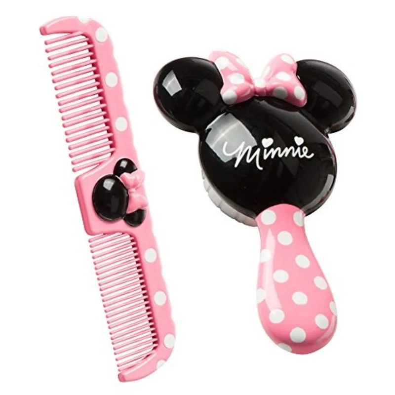 Conjunto de Escova e Pente Largo Minnie para Bebês - Disney Baby