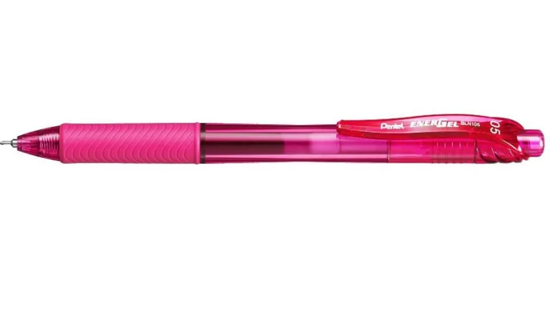 Caneta Gel Energel Rosa - LC