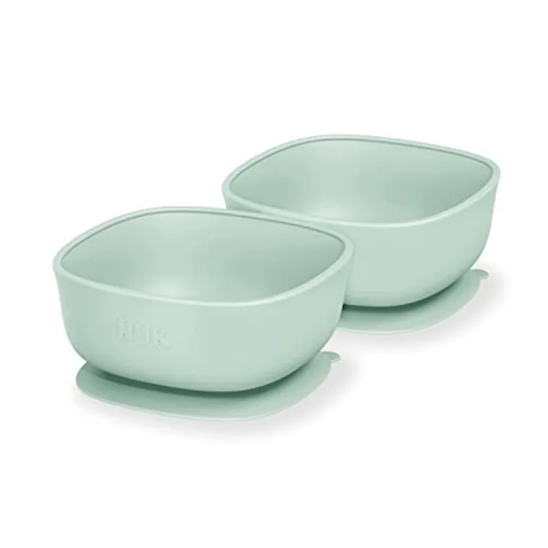Nuk silicone Baby Suction Bowls, 2-Pack
