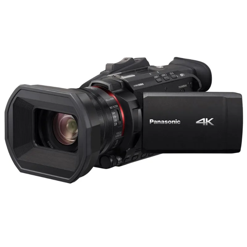 Filmadora Panasonic HC-X1500 uhd 4K hdmi Pro Zoom 24x Live Streaming