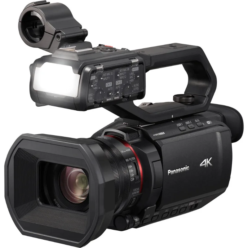 Filmadora Panasonic Hc-x2000 Uhd 4k 3g-sdi/hdmi 24x Zoom Professional