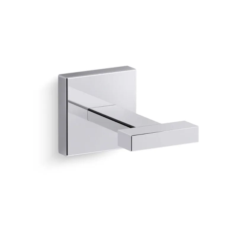 Cabide para Banheiro Square 23290BR-CP Linhas Retas Cromado Metal Kohler Brasil - OUTRAS