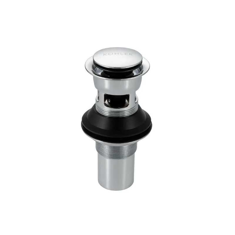Válvula de Escoamento Click com Ladrão G7-8 Inox Prata Kohler Brasil - OUTRAS