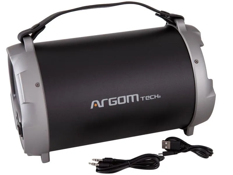 Caixa de Som Bluetooth Portátil Argom Bazooka ARG-SP-3124BN 18W TWS - Argom