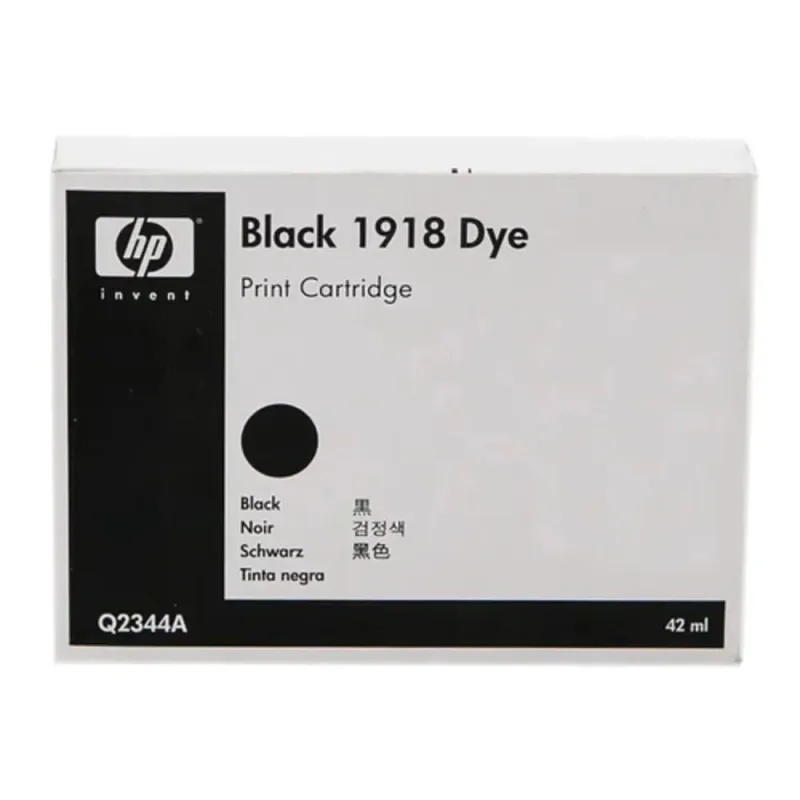 Cartucho de Tinta HP Q2344A Preto Dye com Qualidade Original HP - HP