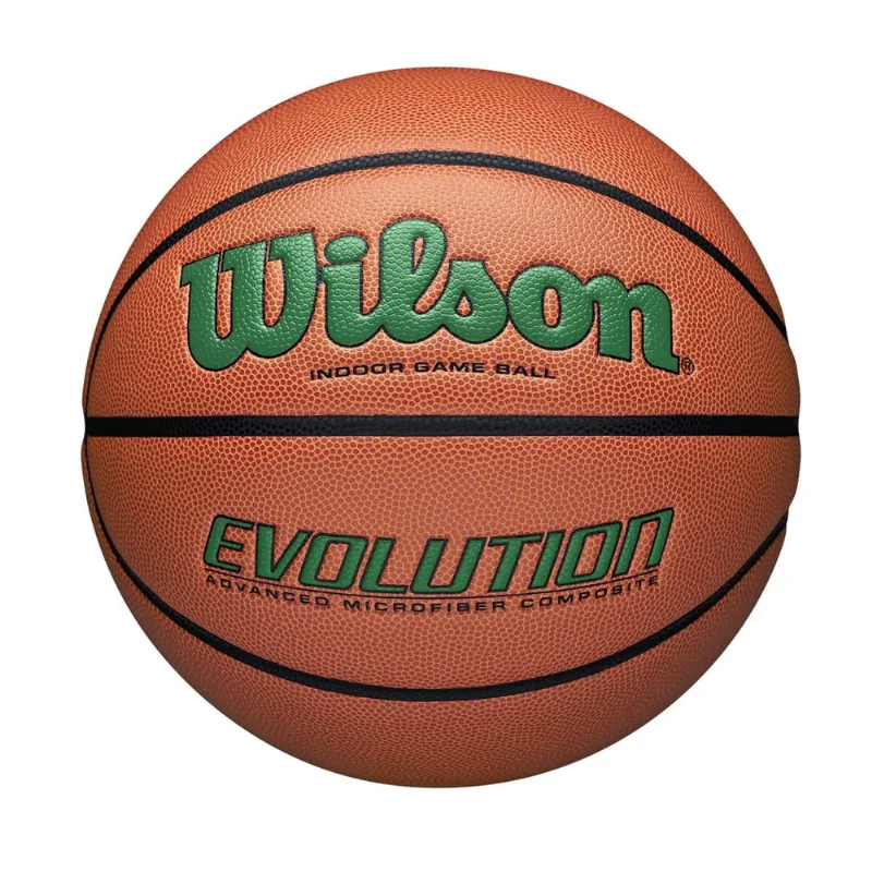 Wilson Evolution Jogo Indoor Basquetebol, Verde, Tamanho 6 - 28.5