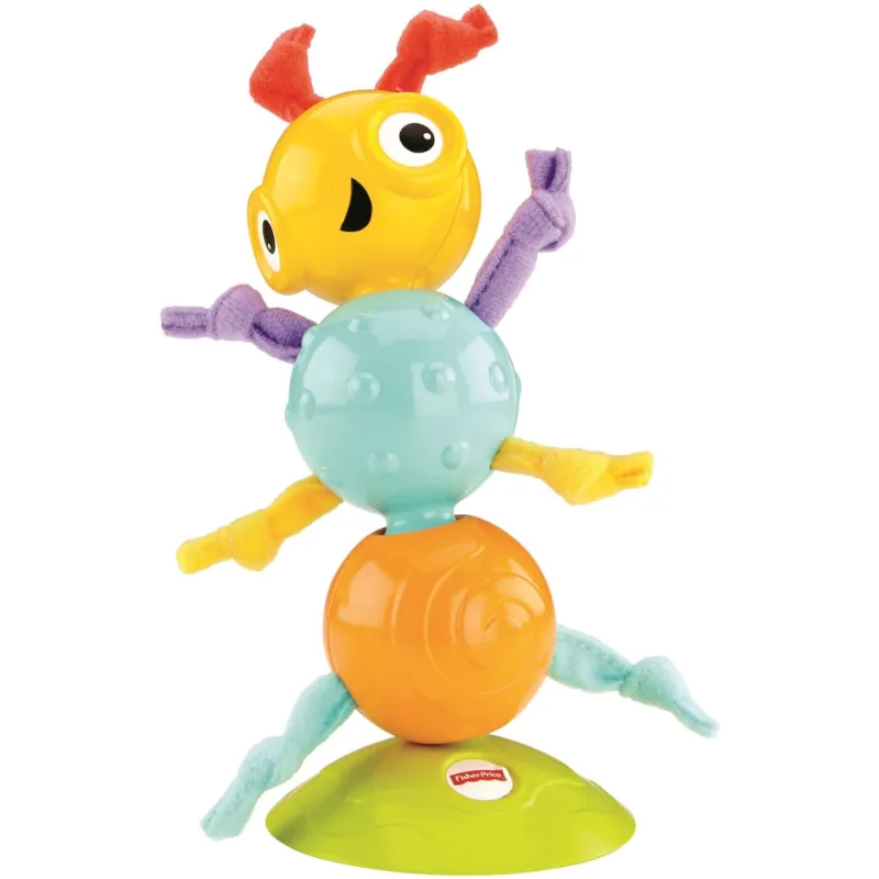 Mordedor Lagarta Divertida com Ventosa Fisher-Price