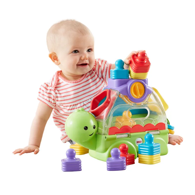 Tartaruga de Atividades com Blocos de Empilhar - Fisher-Price