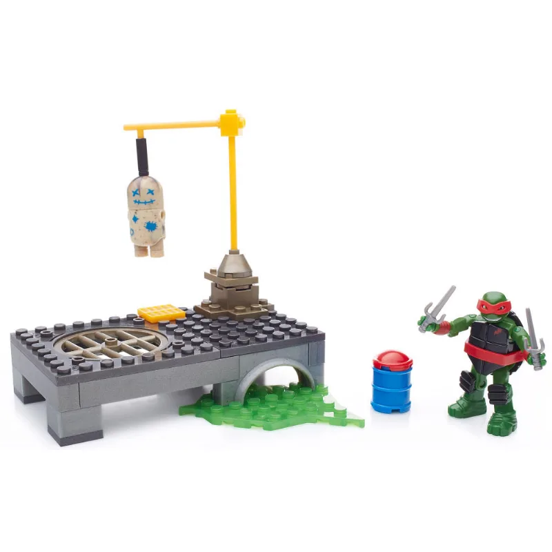 Mega Bloks Tartarugas Ninja - Zona de Treinamento - Rafael