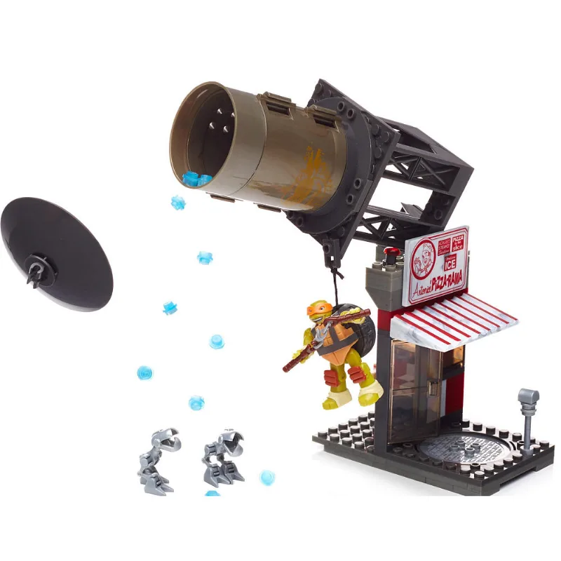 Mega Bloks Tartarugas Ninja - Confronto Na Pizzaria