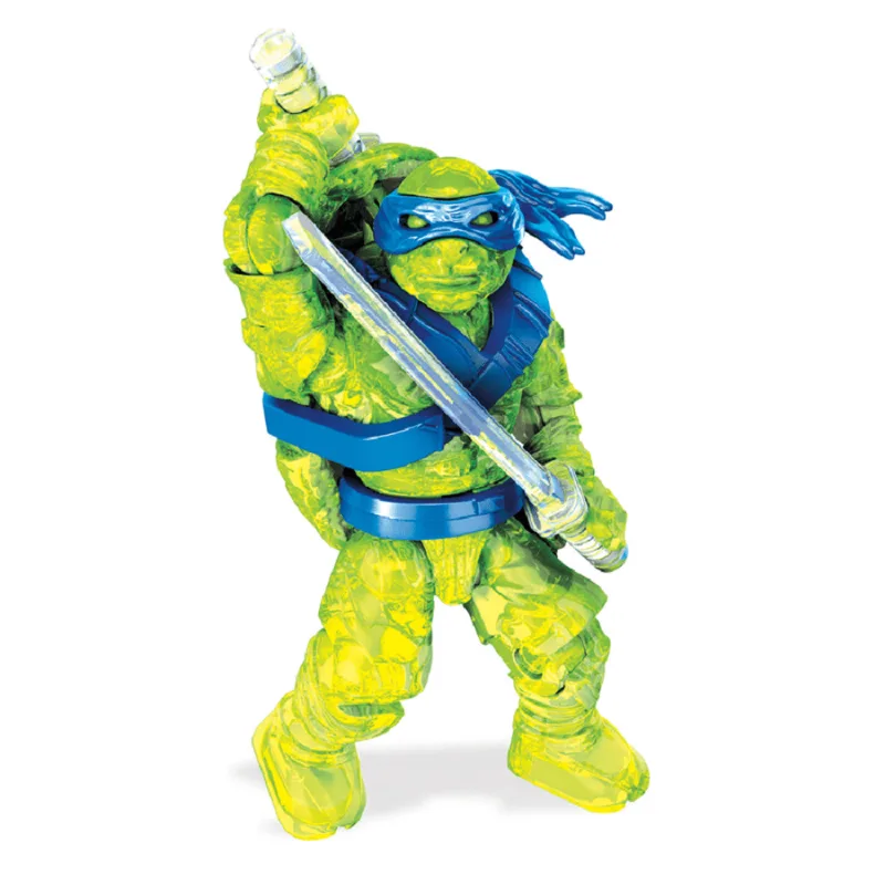 Tartarugas Ninja Mega Bloks - Boneco Leonardo Camuflado Dpw13