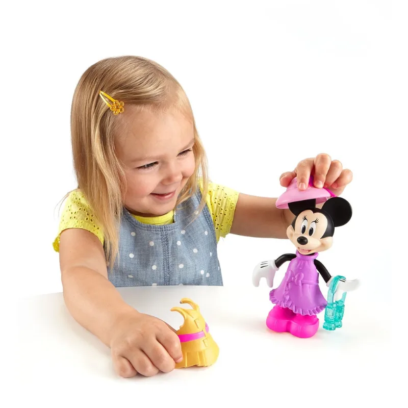 Mini Figura - Disney - Minnie Mouse Fashion - Safari Style - Fisher-Price