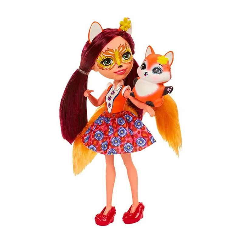 Boneca Fashion e Pet - Enchantimals - Felicity Fox - Mattel