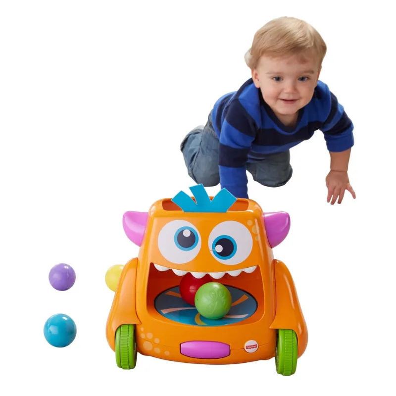 Brinquedo Interativo Monstro - Movimento e Bolinhas Divertidas - Fisher-Price