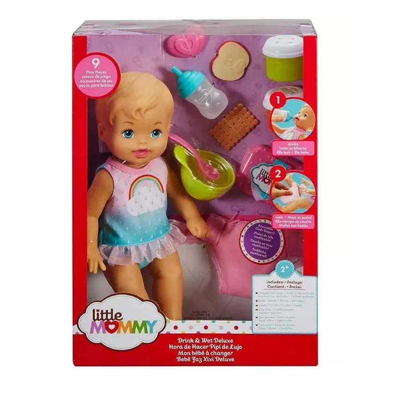 Little Mommy Bebê Faz Xixi Deluxe - Mattel
