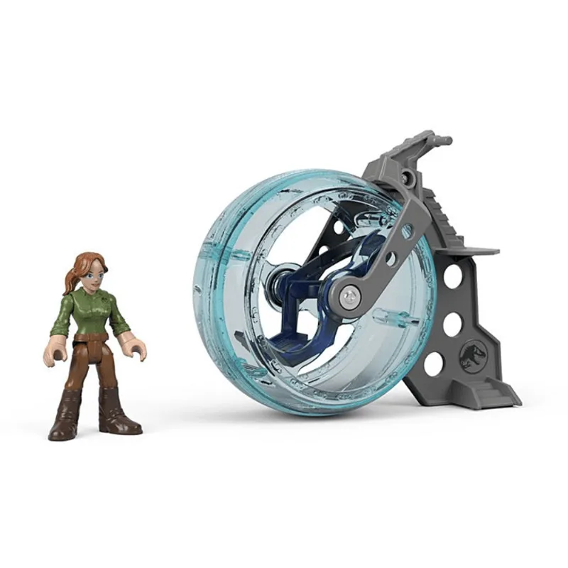 Imaginext - Jurassic World - Claire e Giroesfera Fmx93