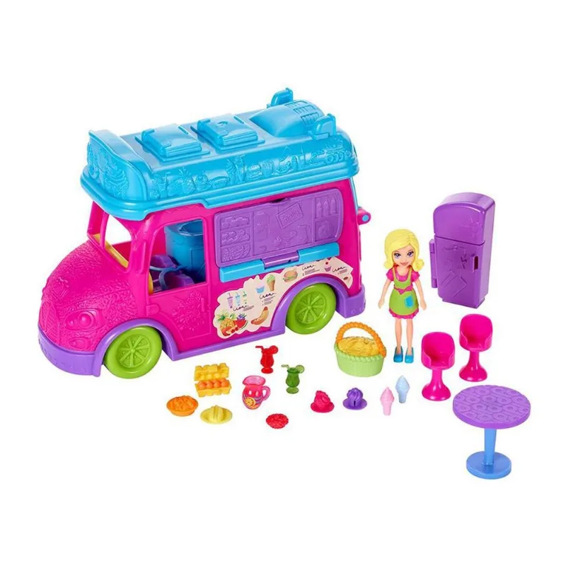 Food Truck 2 Em 1 Polly Pocket - Mattel