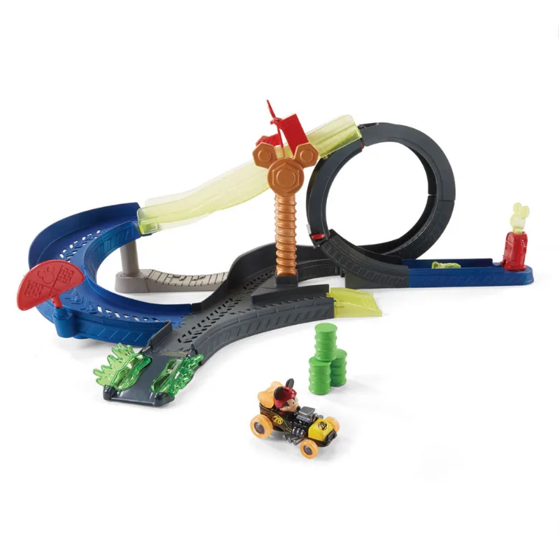 Pista e Veículo - Disney - Mickey Mouse - Conjunto Super Looping - Mattel