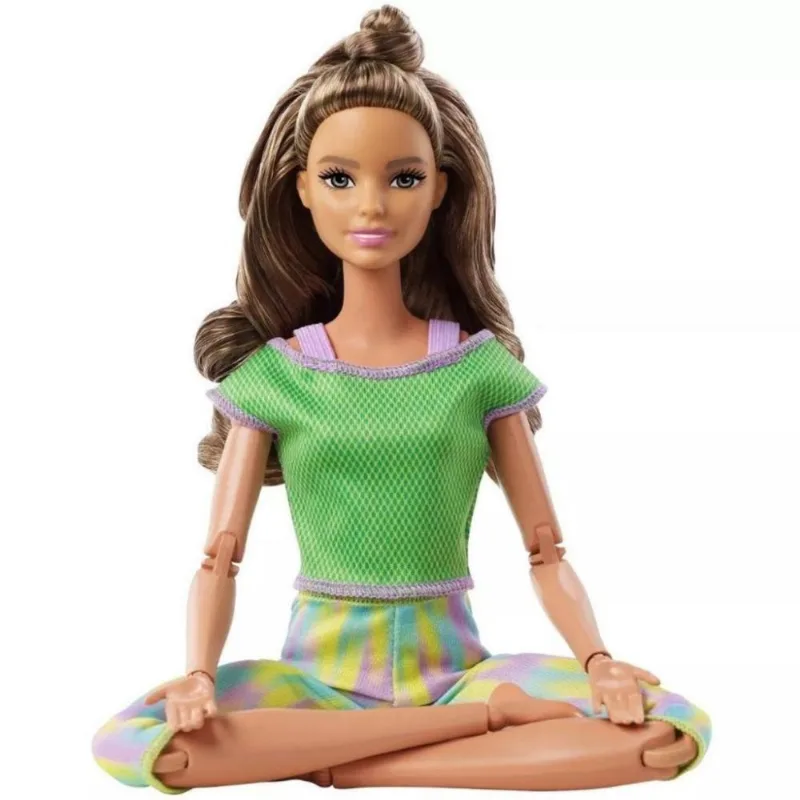 Barbie Boneca Feita Para Mexer Made To Move Morena Mattel