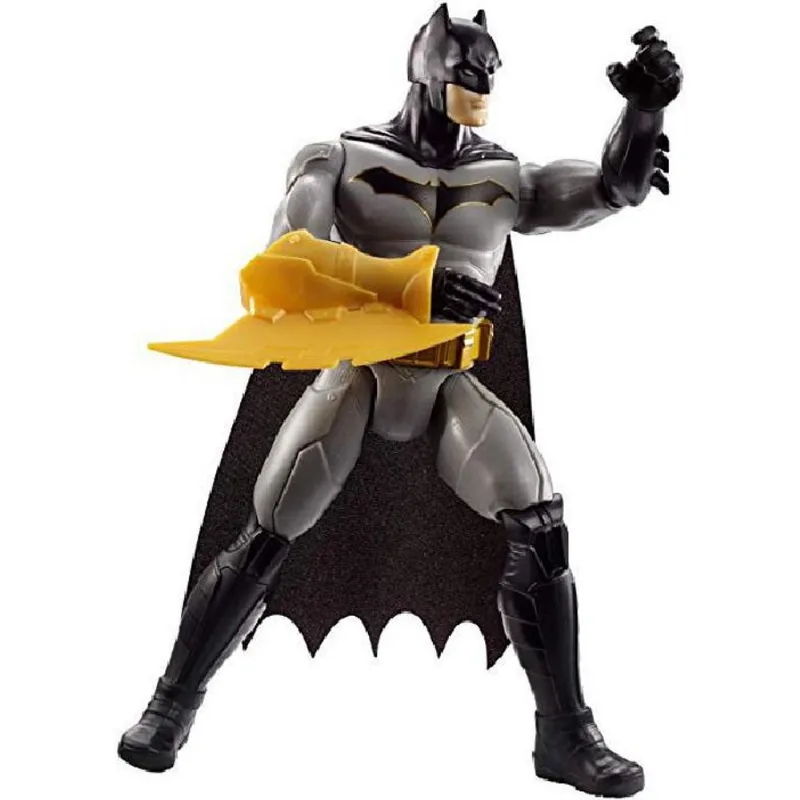 Boneco Batman Dc Comics Ataque Com Discos Articulado Mattel