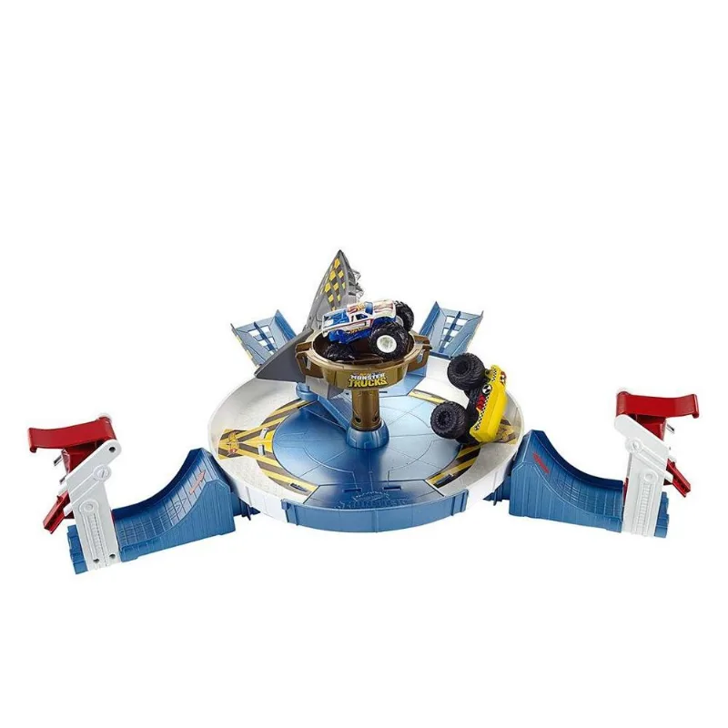 Playset e Veículos Hot Wheels - Batalha do Tubarão Mecha - Mattel