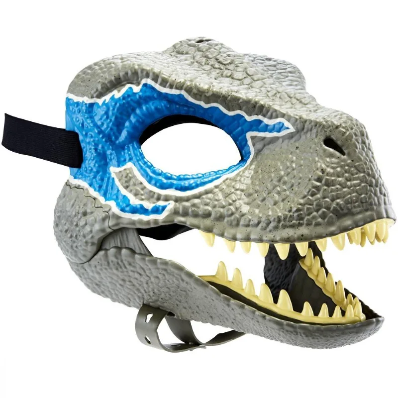 Máscara Básica Jurassic World - Velociraptor Blue - Mattel