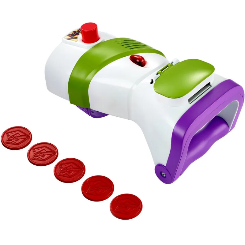 Lançador de Discos com Luzes e Sons - Disney - Pixar - Toy Story 4 - Buzz Lightyear - Mattel