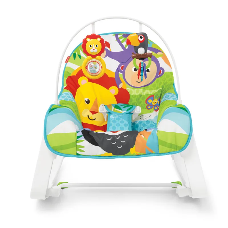 Cadeirinha de Descanso - Infant-to-Toddler Rocker - Macaquinho e Leão - Fisher-Price